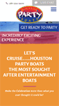 Mobile Screenshot of houstonpartyboats.com